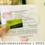 Đăng ký bán rượu sử dụng tại chỗ với thủ tục đơn giãn