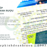Hướng dẫn thực hiện thủ tục để sản xuất kinh doanh rượu