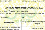 Dịch vụ hỗ trợ thực hiện giấy xác nhận nội dung quảng cáo