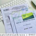 Quy trình thực hiện và thủ tục tự công bố sản phẩm rượu