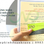 Giấy phép ATTP cho cơ sở sản xuất thực phẩm ở Hồ Chí Minh