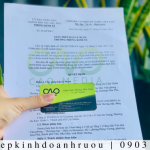 Thực hiện đăng ký giấy chứng nhận bán lẻ rượu tại CAO Media