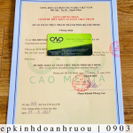 Giấy phép đủ điều kiện an toàn thực phẩm theo quy định hiện nay
