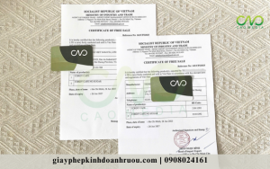 Chứng nhận CFS tại Bộ Công Thương
