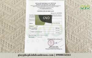 Nộp hồ sơ Certificate of free sale – CFS ở cơ quan nào?