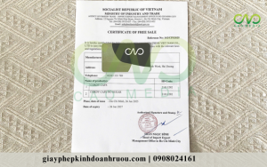 Quy trình xin giấy phép lưu hành tự do CFS rượu trái cây xuất khẩu