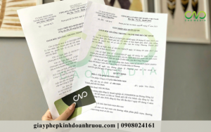 Xin giấy phép bán buôn rượu do Sở Công Thương cấp cần hồ sơ gì?