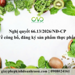 Quyết định mới về công bố sản phẩm 2026 như thế nào?