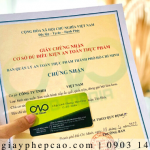 Giấy phép an toàn thực phẩm cho cơ sở bánh xốp ốc quế xin ở đâu?