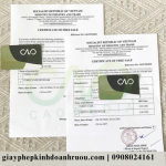 Chứng nhận CFS tại Bộ Công Thương